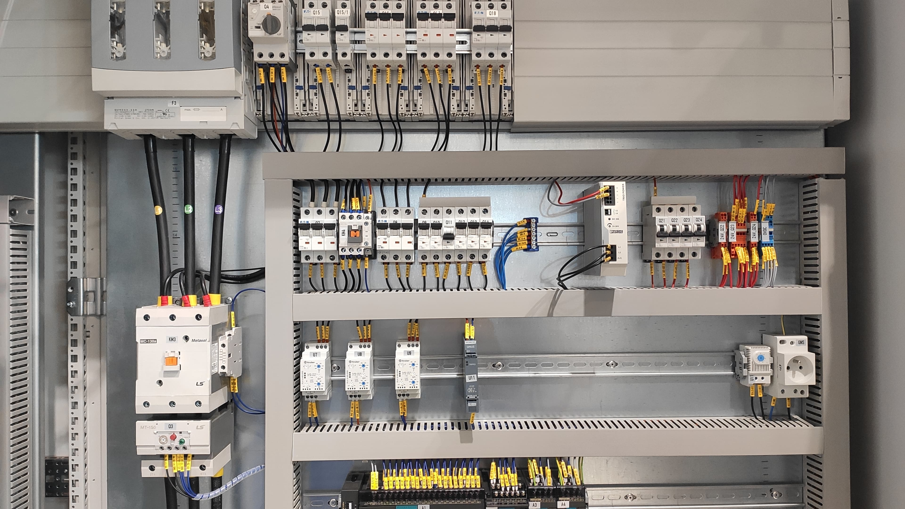 Szafy sterownicze i infrastruktura automatyki