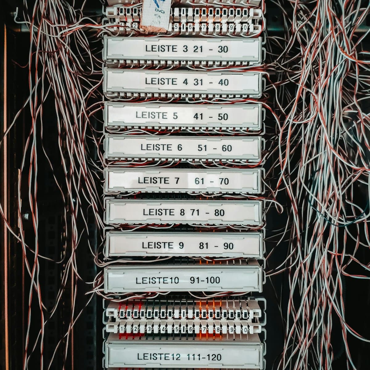 Szafa sterownicza i okablowanie automatyki